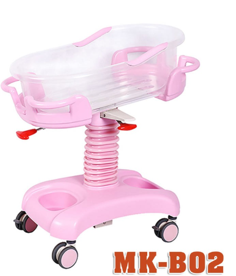 سرير طفل - Baby Crib MK-B02 Pink