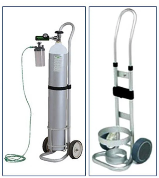 تروللي أسطوانة أوكسجين - Oxygen Trolley (2-5L)