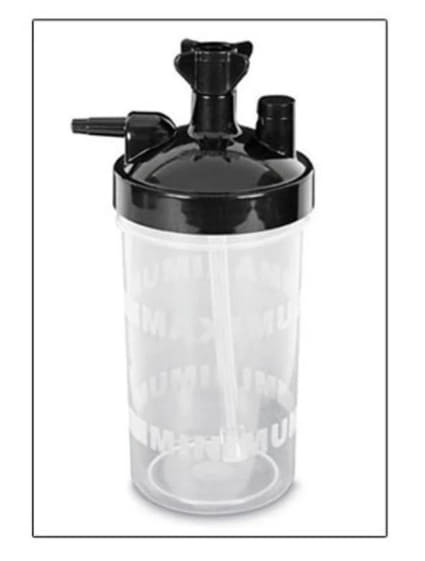 مرطب لمنظم الاكسجين - Bubble Humidifier (350CC)
