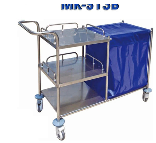 عربة توزيع بياضات ونظافة - Trolley S.S MK-S13B