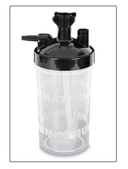 مرطب لمنظم الاكسجين - Bubble Humidifier (350CC)