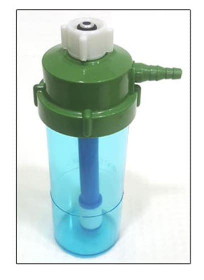 مرطب لمنظم الاكسجين - Bubble Humidifier (S.S Head)
